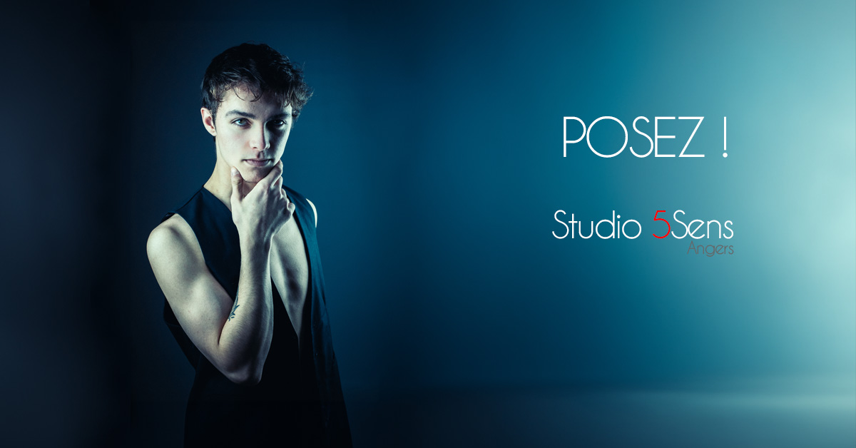 Modèle photographié par le studio 5sens - Projet artistique